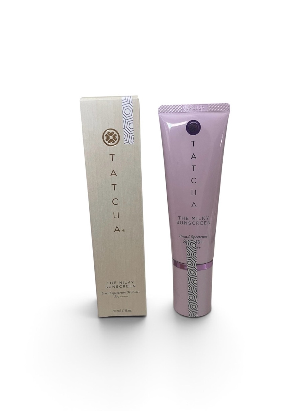 Tatcha Milky Sunscreen SPF 50+ Tube in Light Pink